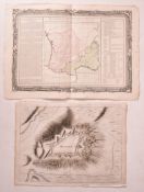 MAPS. DESCRIPTION DE L'ANCIENNE GAULE ALONG WITH PLAN OF MONTMEDY