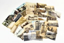 COLLECTION OF LATE VICTORIAN - EDWARDIAN AND LATER ASSORTED POSTCARDS