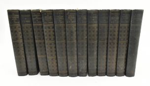 H. G. WELLS. SET OF TWELVE 1930S EDITIONS BOUND IN CLOTH
