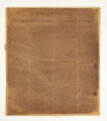 DECLARATION OF INDEPENDENCE. 20TH CENTURY FACSIMILE