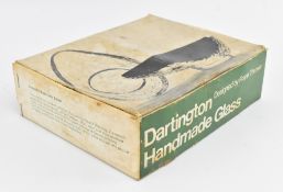 FRANK THROWER FOR DARTINGTON - 1960S PAIR OF GLASS AVOCADO BOWLS IN ORIG. BOX