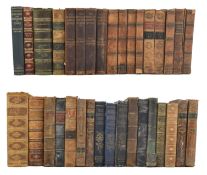 BINDINGS. COLLECTION OF 19TH CENTURY VICTORIAN MAJ. LEATHERBOUND BINDINGS