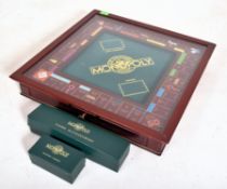 FRANKLIN MINT - COLLECTOR'S LIMITED EDITION MONOPOLY GAMES BOARD WITH ACCESSORIES