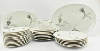 RAYMOND LOEWRY (1893-1986) - TWO VINTAGE PART CHINA SERVICES