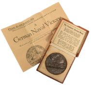 RMS LUSITANIA - WWI FIRST WORLD WAR SINKING MEDAL