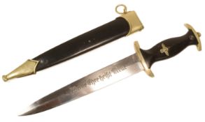 WWII SECOND WORLD WAR GERMAN SS DAGGER