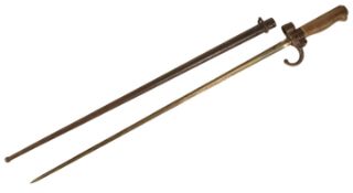 19TH CENTURY FRENCH LEBEL RIFLE BAYONET