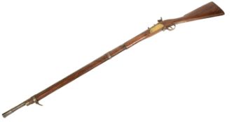 19TH CENTURY US UNITED STATES HAWKEN RIFLE