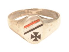 WWI FIRST WORLD WAR GERMAN SIGNET RING