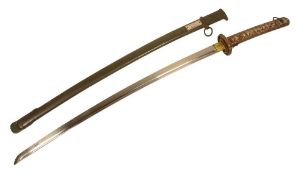 WWII SECOND WORLD WAR JAPANESE SHIN GUNTO MILITARY SWORD