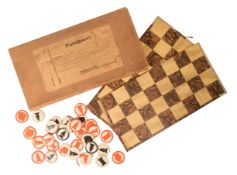 WWII SECOND WORLD WAR GERMAN FELD POST CHESS SET