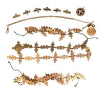 RAILWAYANA - COLLECTION OF GWR FIRST AIDER MEDAL & BARS