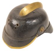 WWI FIRST WORLD WAR IMPERIAL GERMAN PICKELHAUB FIREMANS HELMET