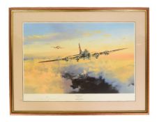 AFTER ROBERT TAYLOR - ' HELPING HAND ' SIGNED PRINT