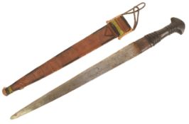 WEST AFRICAN NIGERIA HAUSA PEOPLE SHORT SWORD