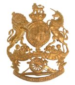 19TH CENTURY VICTORIAN ARTILLERY SERVICE HELMET PLATE