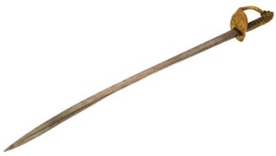 19TH CENTURY 1827 PATTERN EAST INDIA COMPANY NAVAL SABRE