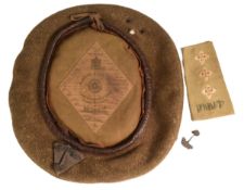 WWII SECOND WORLD WAR ROYAL WEST AFRICAN VOLUNTEER FORCE BERET