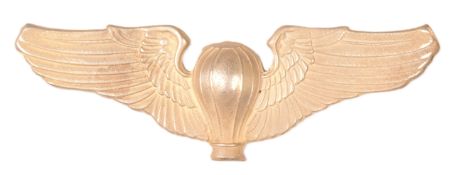 WWII SECOND WORLD WAR UNITED STATES BALLOON PILOTS WINGS