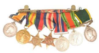 FIRST & SECOND WORLD WAR MEDAL GROUP