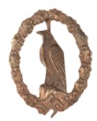 WWII SECOND WORLD WAR GERMAN RETIRED LUFTWAFFE PILOTS BADGE