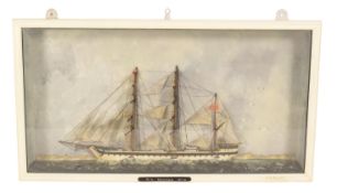 MV NORNEN - HALF BLOCK SHIP MODEL