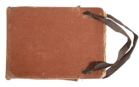 FIRST WORLD WAR FIELD MESSAGE BOOK UNUSED BELONGING TO SERGEANT A. G. STANTON
