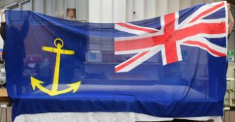 LARGE BRITISH ROYAL FLEET AUXILIARY ENSIGN FLAG