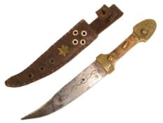 WWI FIRST WORLD WAR PERIOD SYRIAN JAMBIYA DAGGER