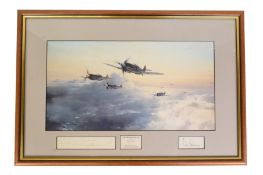 AFTER ROBERT TAYLOR - FLIGHT OF EAGLES SIGNED BY ADOLF GALLAND