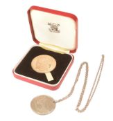 LOCAL INTEREST - BRISTOL SUSPENSION BRIDGE TOKEN & COMMEMORATIVE MEDAL