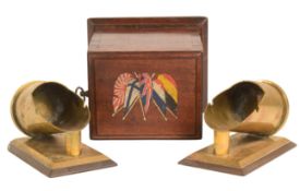 WWI FIRST WORLD WAR MONEY BOX & TRENCH ART