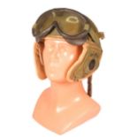 WWII SECOND WORLD WAR UNITED STATES RAWLINGS TANK HELMET