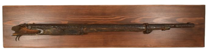 CRIMEAN WAR RELIC ENFIELD 1856 RIFLE DISPLAY