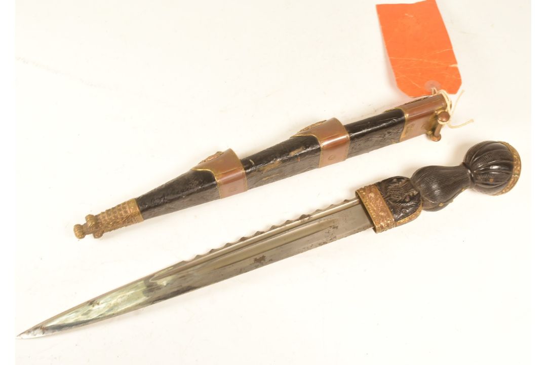 19TH CENTURY VICTORIAN SCOTTISH SEAFORTH 78TH HIGHLANDERS DIRK - Image 6 of 10