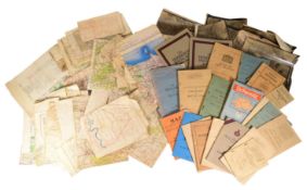 COLLECTION OF SECOND WORLD WAR RAF MAPS