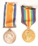 WWI FIRST WORLD WAR MEDAL PAIR - ROYAL AIR FORCE