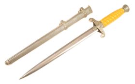 WWII GERMAN THIRD REICH ARMY OFFICERS DRESS DAGGER