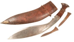 NEPALESE GURKHA MILITARY KUKRI KNIFE