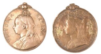 TWO VICTORIAN BOER WAR CAMPAIGN MEDALS