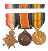 WWII FIRST WORLD WAR MEDAL TRIO