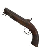 EARLY 19TH CENTURY PERCUSSION CAP PISTOL