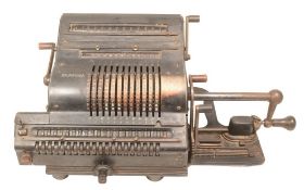 EARLY 20TH CENTURY GERMAN BRUNSVIGA CALCULATOR