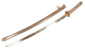 WWII SECOND WORLD WAR JAPANESE NCO KATANA SWORD