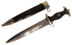 WWII SECOND WORLD WAR GERMAN SS DAGGER