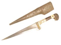 19TH CENTURY PERSIAN CHOORA KNIFE