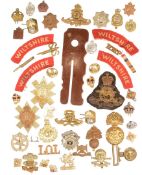 COLLECTION OF ASSORTED MILITARY CAP BADGES