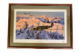 AFTER ROBERT TAYLOR - SIGNED PRINT ' SPECIAL DUTIES '