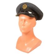 POST WAR RAF ROYAL AIR FORCE PEAKED CAP