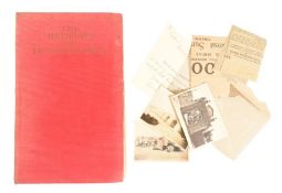 WW1 INTEREST. 1920 THE ADVENTURES OF DUNSTERFORCE PRESENTATION COPY FROM AUTHOR